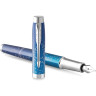 Ручка перьевая PARKER IM F316 LAST FRONTIER DEEP SEA SE 2021, SUBMERGE (Перо F) 2152859