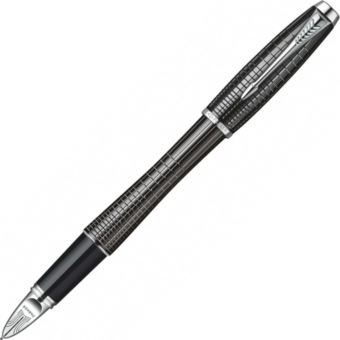 Ручка пятый пишущий узел PARKER URBAN ЧЕРНЫЙ МЕТАЛЛИК, F S0976050